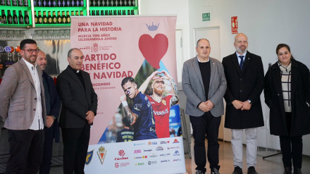 Presentado el partido a beneficio de Cáritas
