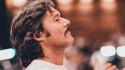 Diego Torres durante un concierto