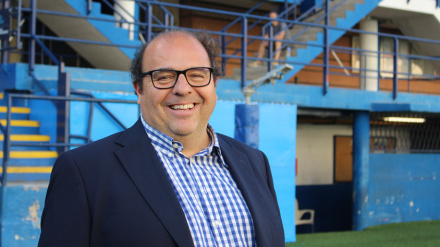 Héctor Ibar, presidente del C. E. Europa