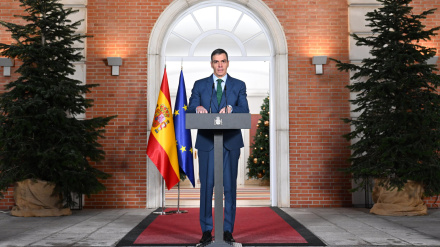 El presidente del Gobierno, Pedro Sánchez