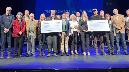 Entrega de los premios Carvalho Calera en el Teatro Jofre