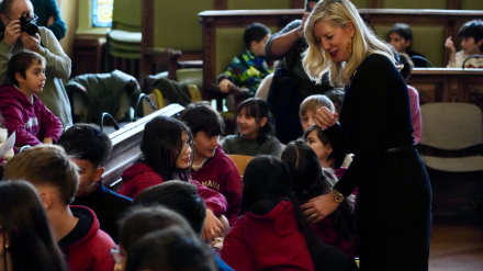 La primera teniente de alcalde y concejala de Educación y Cultura, Irene Carvajal