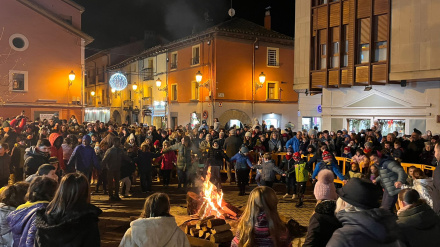 Encendido de la Zoca de Navidad en Jaca