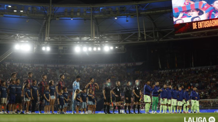 El choque ante el FC Barcelona supuso la mejor entrada del curso hasta ahora