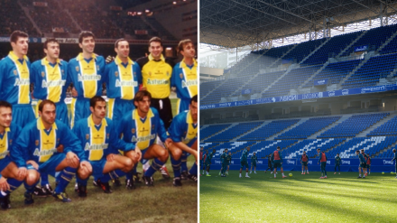 El oviedismo celebra su centenario con el 'Partido de Leyendas'