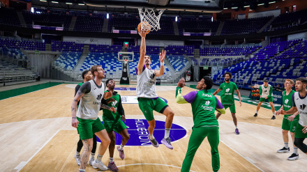Djedovic durante un entrenamiento