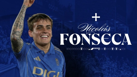 Nico Fonseca, primer refuerzo invernal del Oviedo