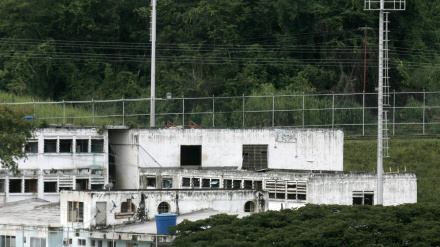 La prisión El Rodeo I, cerca a Caracas (Venezuela)