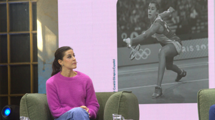 Carolina Martín durante los Premios Princesa de Asturias