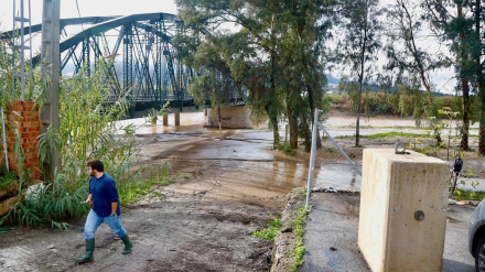 Desbordamiento del Río Guadalhorce a su paso por Cártama