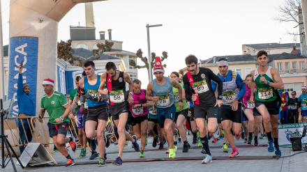 Foto de archivo de una edición anterior de la San Silvestre de As Pontes