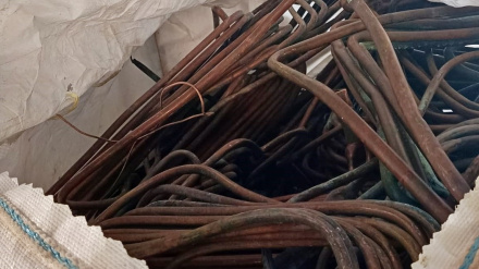 Cobre recuperado por la Guardia Civil