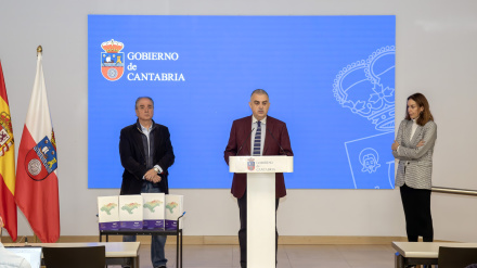 Roberto Media en la presentación del Plan Regional de Organización Territorial