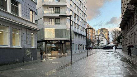 El hotel Almirante de Ferrol está ubicado en el número 2 de la calle María