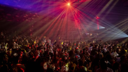 Ambiente en una fiesta de Nochevieja