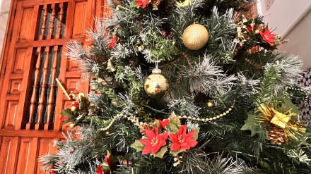 Puerta de entrada de la Residencia de los Dolores