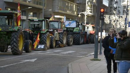 Tractorada en Ourense