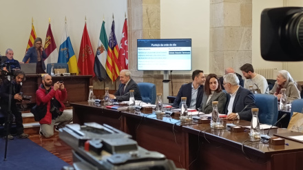 Pleno de renuncia de José Tomé como presidente de la Diputación de Lugo