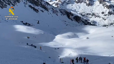 Alud en el entorno de Panticosa