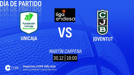 Horario y dónde ver y escuchar el Unicaja-Joventut de esta tarde
