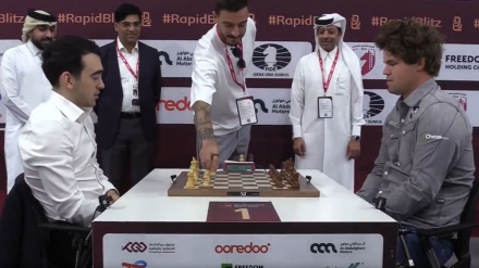 Joselu movió el peón del armenio Hayk Martirosyan para iniciar la partida