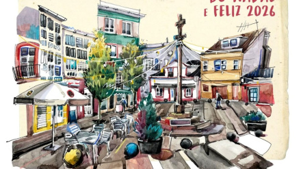 Felicitación de Navidad de la entidad vecinal de Canido