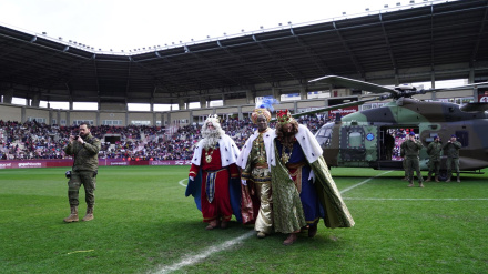 Llegada de los Reyes Magos a Las Gaunas