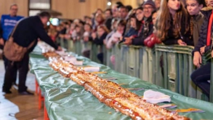 El roscón en la edición del pasado año