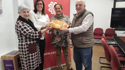 Roscón solidario Caritas Gipuzkoa