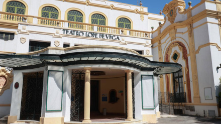 28/08/2024 Sede del Teatro Lope de Vega, ubicado frente al Parque de María Luisa de Sevilla. A 26 de agosto de 2024, en Sevilla (Andalucía, España).POLITICA ROCÍO RUZ / EUROPA PRESS
