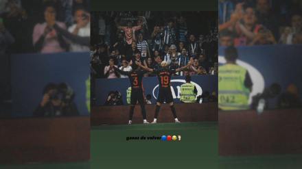 Lamine Yamal calienta el derbi contra el Espanyol