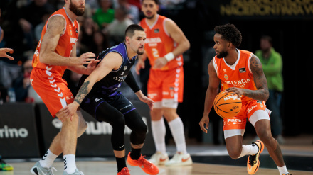 Montero anotó 22 puntos en menos de veinte minutos en pista ante el Bilbao Basket