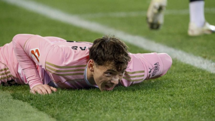 Fede Viñas en Mendizorroza