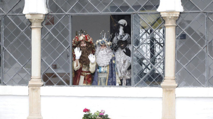 Los tres Reyes Magos en Córdoba.