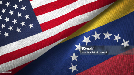 Banderas de Venezuela y EEUU