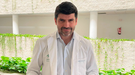 Carlos Cordero, jefe de Medicina Física y Rehabilitación del Juan Ramón Jiménez