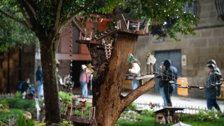 Decoraciones originales en la Navidad alaricana