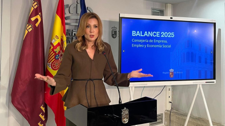 La consejera de Empleo, Empresa y Economía Social, Marisa CanoLa consejera de Empresa, Empleo y Economía Social, Marisa López Aragón, ha afirmado este miércoles que la Región de Murcia ha cerrado 2025 "como una de las comunidades más dinámicas desde el punto de vista económico, con más inversión, menos burocracia, récord de empleo y un firme respaldo a empresas y autónomos".ESPAÑA EUROPA MURCIA ECONOMIACARM