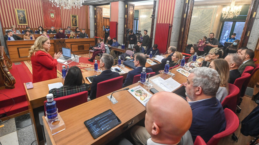Pleno extraordinario del Ayuntamiento de Burgos sobre la cuestión de confianza y la aprobación del presupuesto para 2026