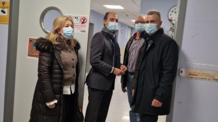 Visita al hospital de Jaca