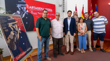 Parra en la presentación de Cartagena Negra