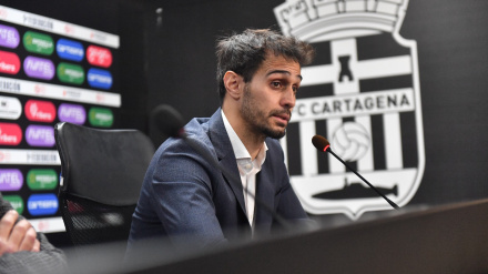 Alejandro Arribas en el Cartagonova