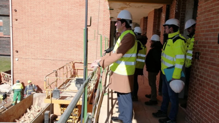 Quiñones en una visita anterior a Zamora