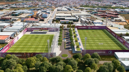 Así sería la nueva Ciudad Deportiva del CD Extremadura