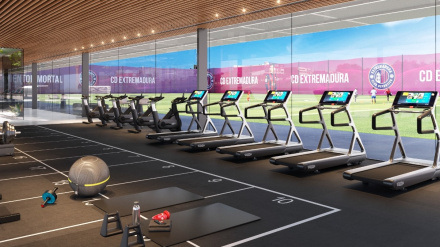 El gimnasio de la nueva Ciudad Deportiva tendría vistas al campo de entrenamiento