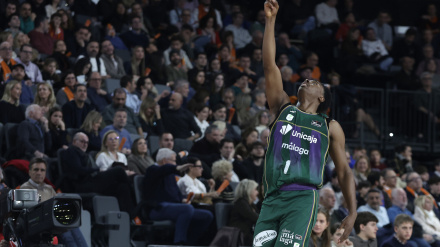 Audige firmó el mejor partido con Unicaja horas después del fallecimiento de su madre