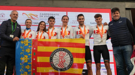 El jove ciclista de Gata Marc Moncho brilla al Campionat d’Espanya de Ciclocròs
