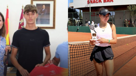 El ciclista Lajarín y la tenista Alba Rey, elegidos los mejores deportistas de Águilas en 2025