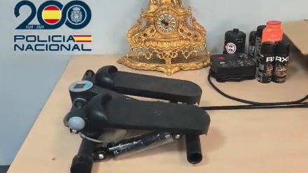 La detención de un ladrón descubre un local okupado en Delicias lleno de objetos robados