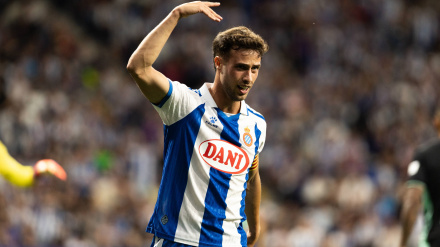 Javi Puado, jugador del Espanyol
